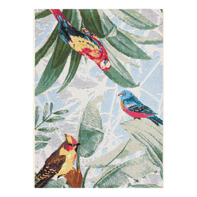 Tapis d'extérieur moderne Shar Multi_Unique