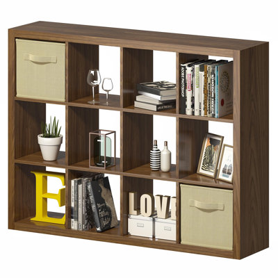 Bibliothèque de rangement - Tablette de présentation multifonctionnelle pour le salon, la chambre à coucher et le bureau personnel