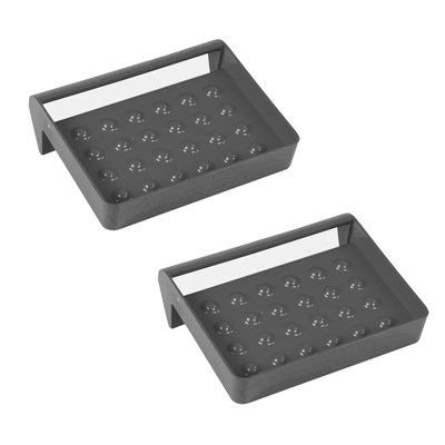 Sponge Tray - Set Of 2 Gray