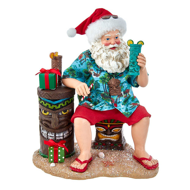 Père Noël Fabrich Tiki Beach