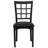 Prompton Window Back Metal Restaurant Chair-107223036