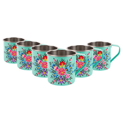  Camping Mugs - 450ml