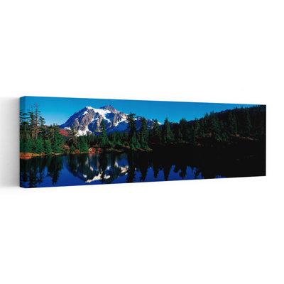 Mount Shuksan North Cascades National Park Wa Abstract Contemporary Forest Landscape Wall Art