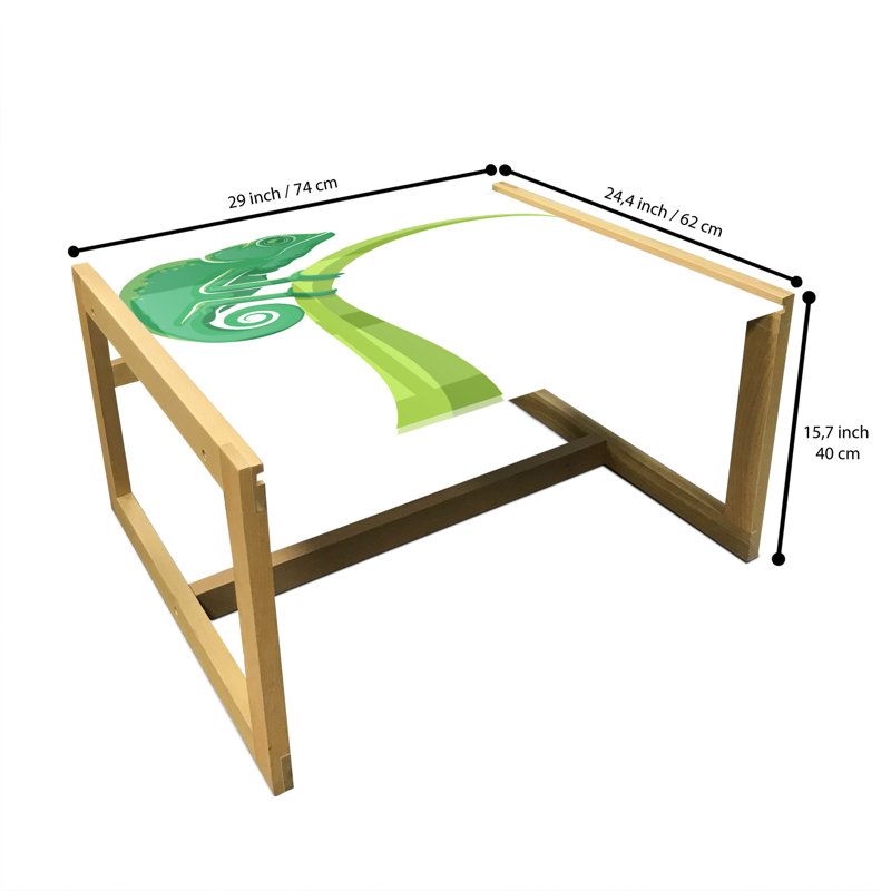 Jaimarion Sled Coffee Table, 62cm H x 74cm W x 40cm D