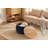 Round Drum Coffee Table with Storage and Removable Tray-676528825-673916745