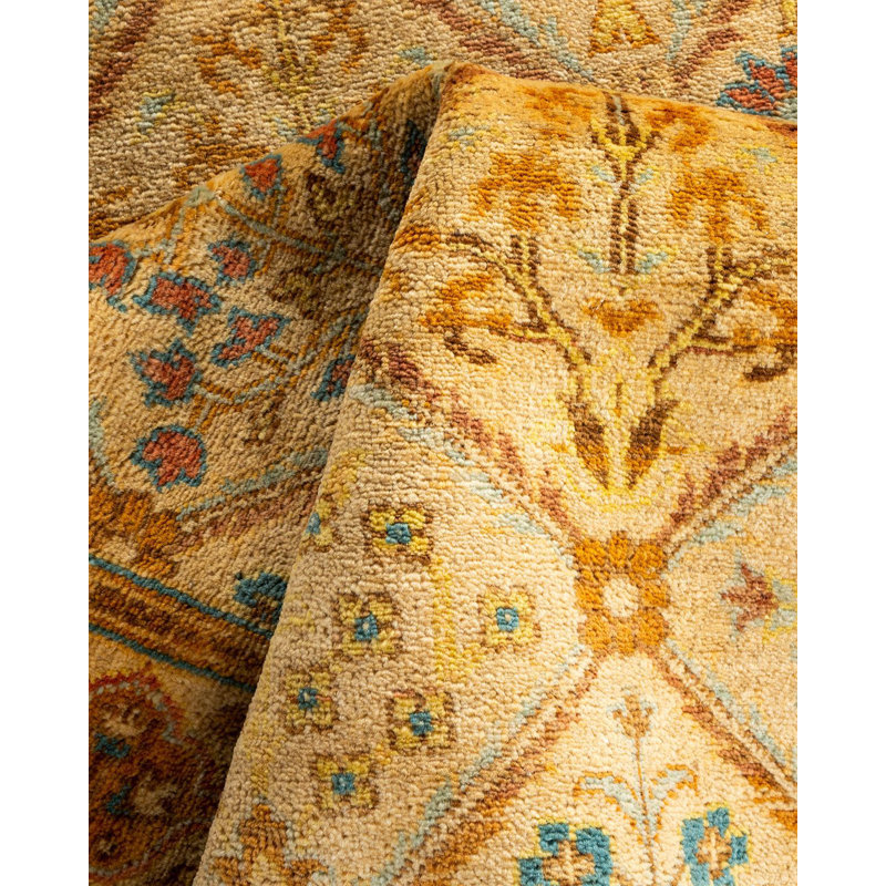 Ottoman One-of-a-Kind 3' 2" x 5' 3" Hand Knotted Area Rug