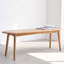 Banc de salle à manger en bois de chêne massif avec design demi-rond pour des sièges spacieux et élégants dans les salons et les salles à manger-555327020