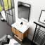Meuble-lavabo autoportant 30 po avec lavabo en résine