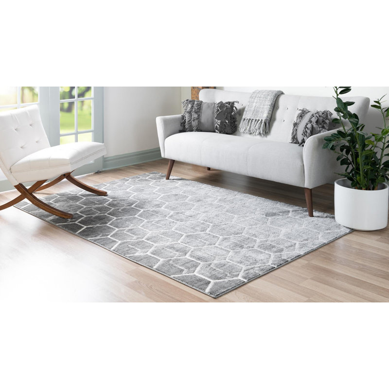 Linares Geometric Area Rug, Rectangle 152 x 244cm