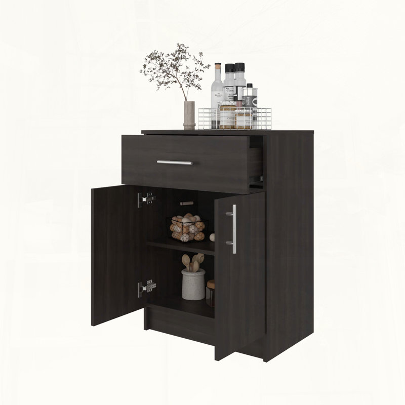 Armoire de cuisine à 2 portes Wenge