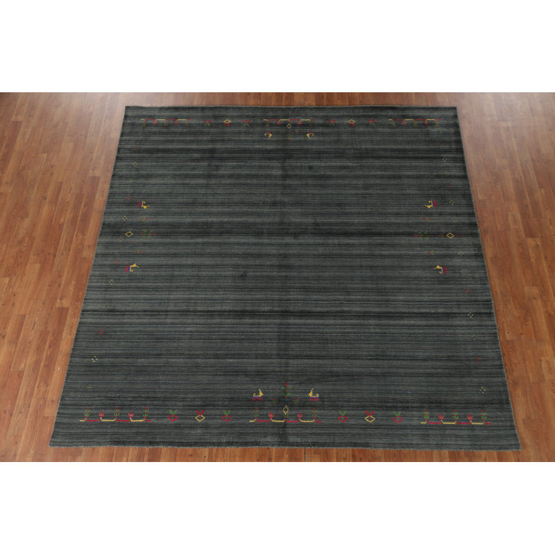 Tapis indien rayé Gabbeh