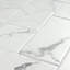 Classico Carrara 3" x 6" Ceramic Stone Look Subway Wall Tile