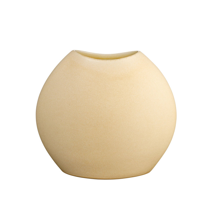 ASA Selection Moon Table Vase, Brown, white and pink, 32cm H x 36cm W x 13cm D