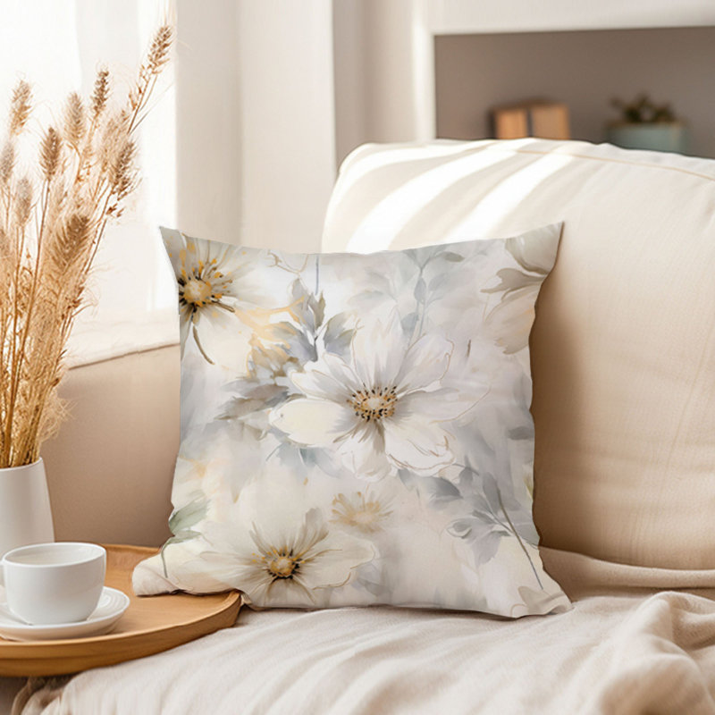 Floral Flower Myst XII Modern, 16" H x 16" W