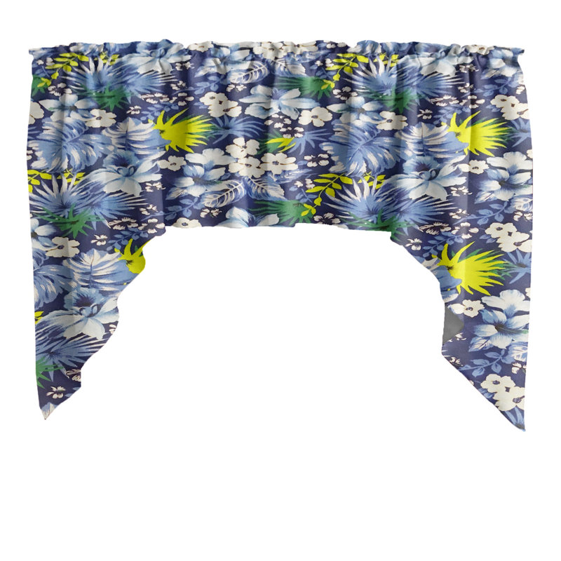 Cantonnière Hawaiian, Bleu royal