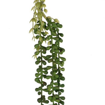 4 Pack 27.2 X 3.5 2" Faux Bead Grass 3 - Strand Stem In Dark , Ideal For Home And Office Decor, Adding Natural Flair Color To Any Space Stems Pack, 27.2X3.5X2", Decorate Your Shelves With Lifelike