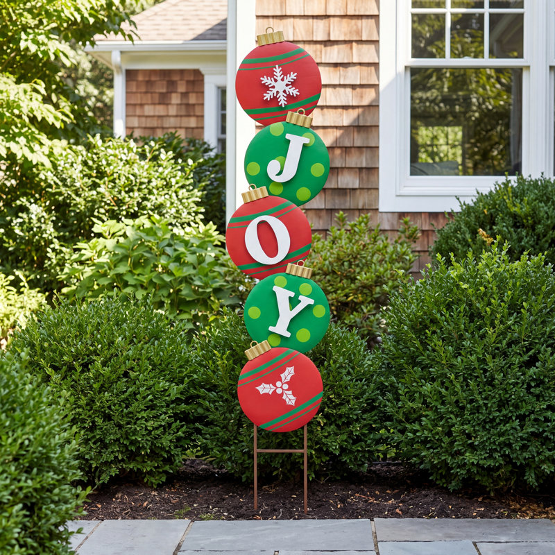 Weather Resistant Metal Christmas Decoration