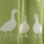 Green Duck Wool Throw