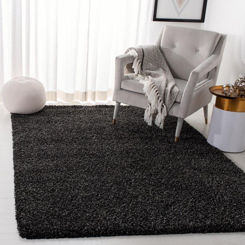 Livie Shag 500 Performance Solid Color Rug, Rectangle 8' x 10'