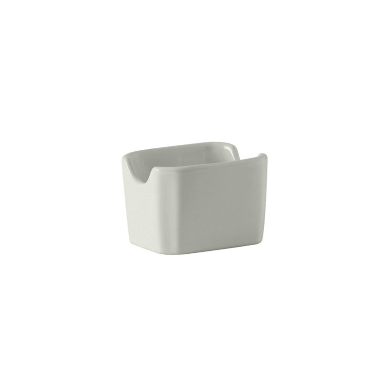 Plateau à sachets de sucre, Blanc