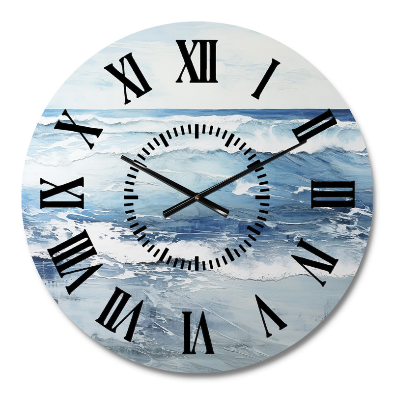 Horloge murale bord de mer, Médium