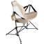 Chaise de camping pliante portative, pour adultes, camping sur pelouse, jardin pliable kaki 2 pièces,