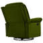 Fauteuil inclinable manuel pivotant à 360 ° 34,25 po de largeur
