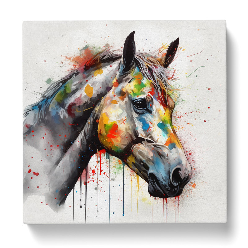 Horse Splatter - No Frame Print