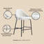 Tabouret de bar rembourré Gracie-1898840971-1898840975