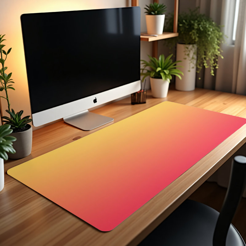 Polyester Desk Pad, 23.6x13.8