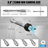 Inspection Endoscope – High-Resolution Pipe Camera with Flexible Cable – Waterproof Borescope for Hard-to-Reach Areas 4500MAH