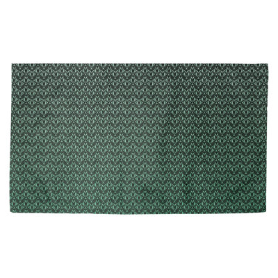 Tapis vert/argenté Avicia
