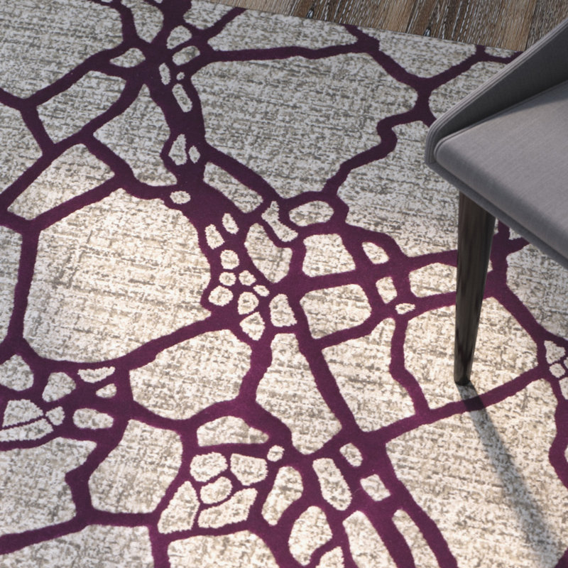 Tapis géométrique Sevastopol Porcello, Rectangle 4 pi 1 po x 6 pi