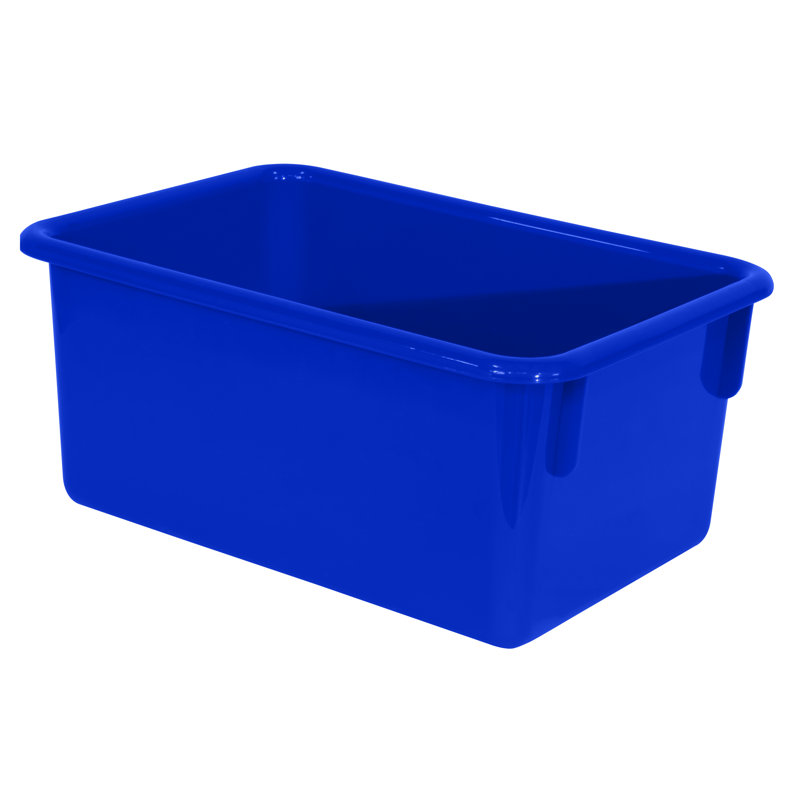 Bac en plastique, Bleu