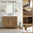 Tremolo 36" Single Bathroom Vanity With Engineered Marble Top-1182295429