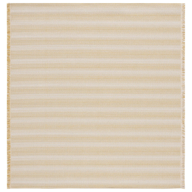 Leiner Performance Striped Rug, Square 6'4"