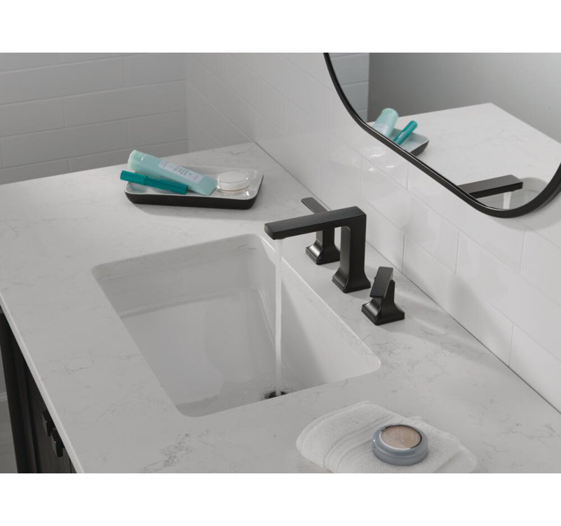 Robinet pour salle de bain Velum, Noir mat