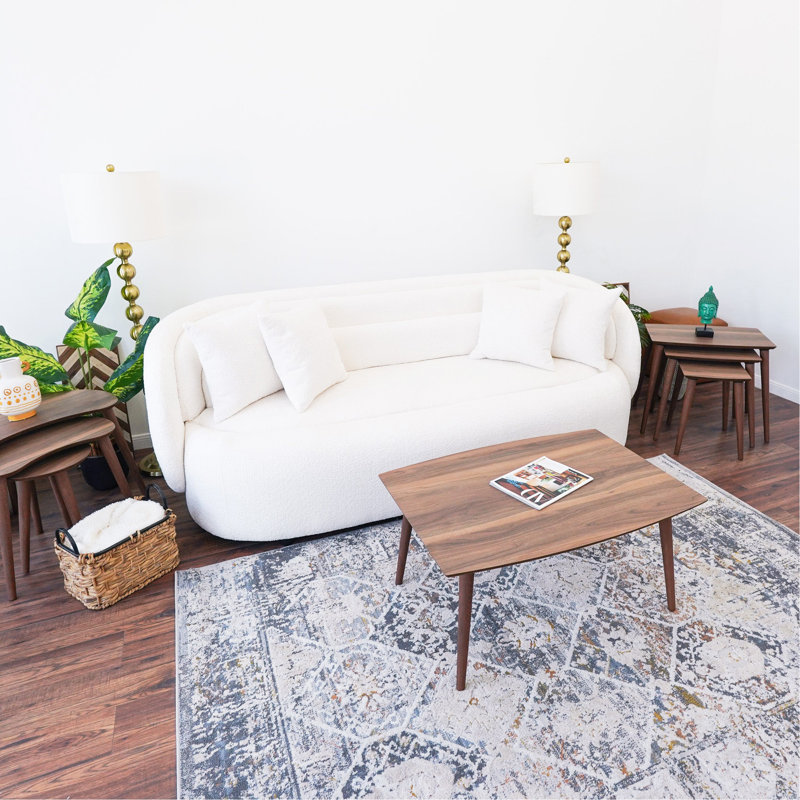 Table de centre en noyer exquis, rehaussant votre décoration intérieure