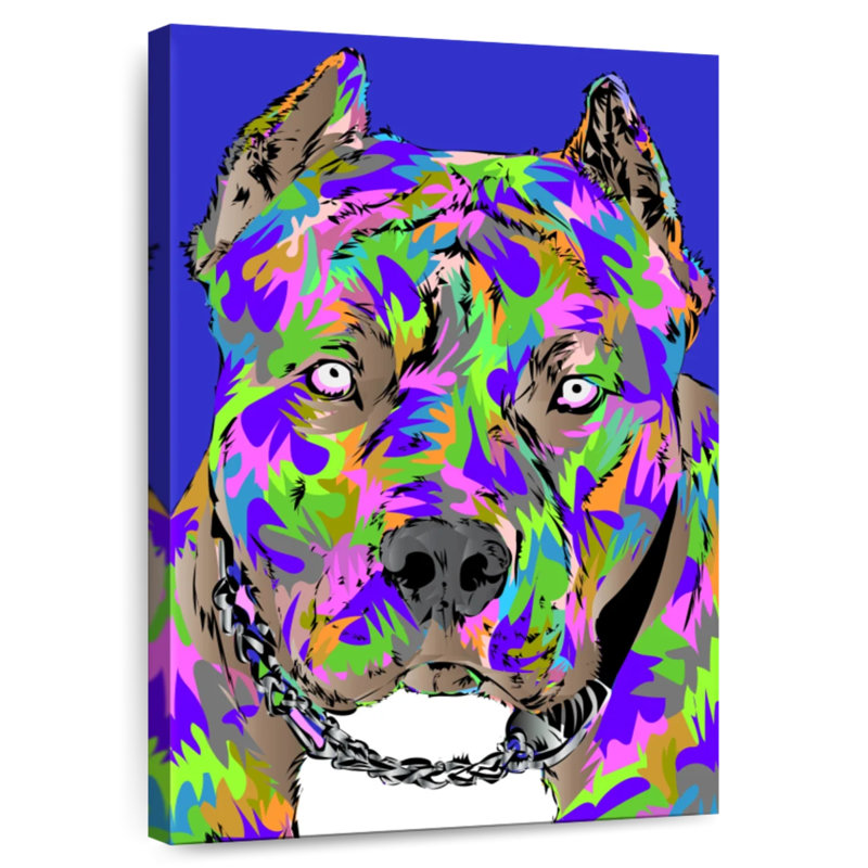 Brampt Pitbull 2022, 39" H x 26" W