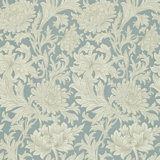 Chrysanthemum Toile Wallpaper