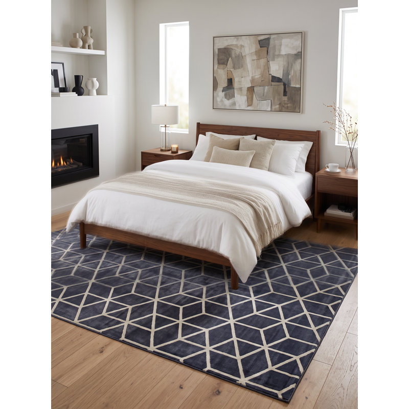 Sevda Geometric Indoor Rug, Rectangle 8'2" x 9'10"