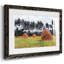 Haystacks, Overcast Day, 1884, reproduction d'art encadrée-1907596249-1907596250