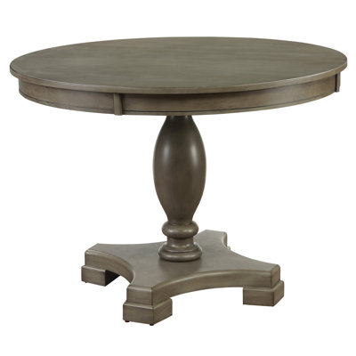 Huennefeld Round Solid Wood Base Dining Table
