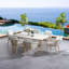 Turin 70.9'' Rectangular 6 - Person Outdoor Dining Set with Cushions