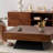 Design sense simple solid wood coffee table-106905149