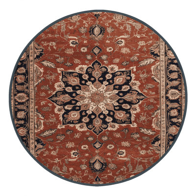 Tapis brun lavable à la machine