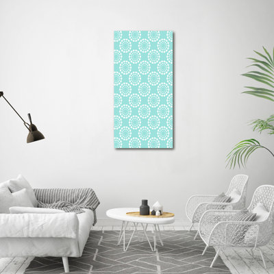 Geometric Background - Wrapped Canvas Print