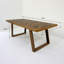 Table de salle à manger en bois massif de 82 po