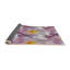 Tapis mauve/gris à motifs-1118544469