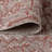 Truman Bohemian Medallion Textured Weave Red/Taupe Indoor/Outdoor Rug-345219827
